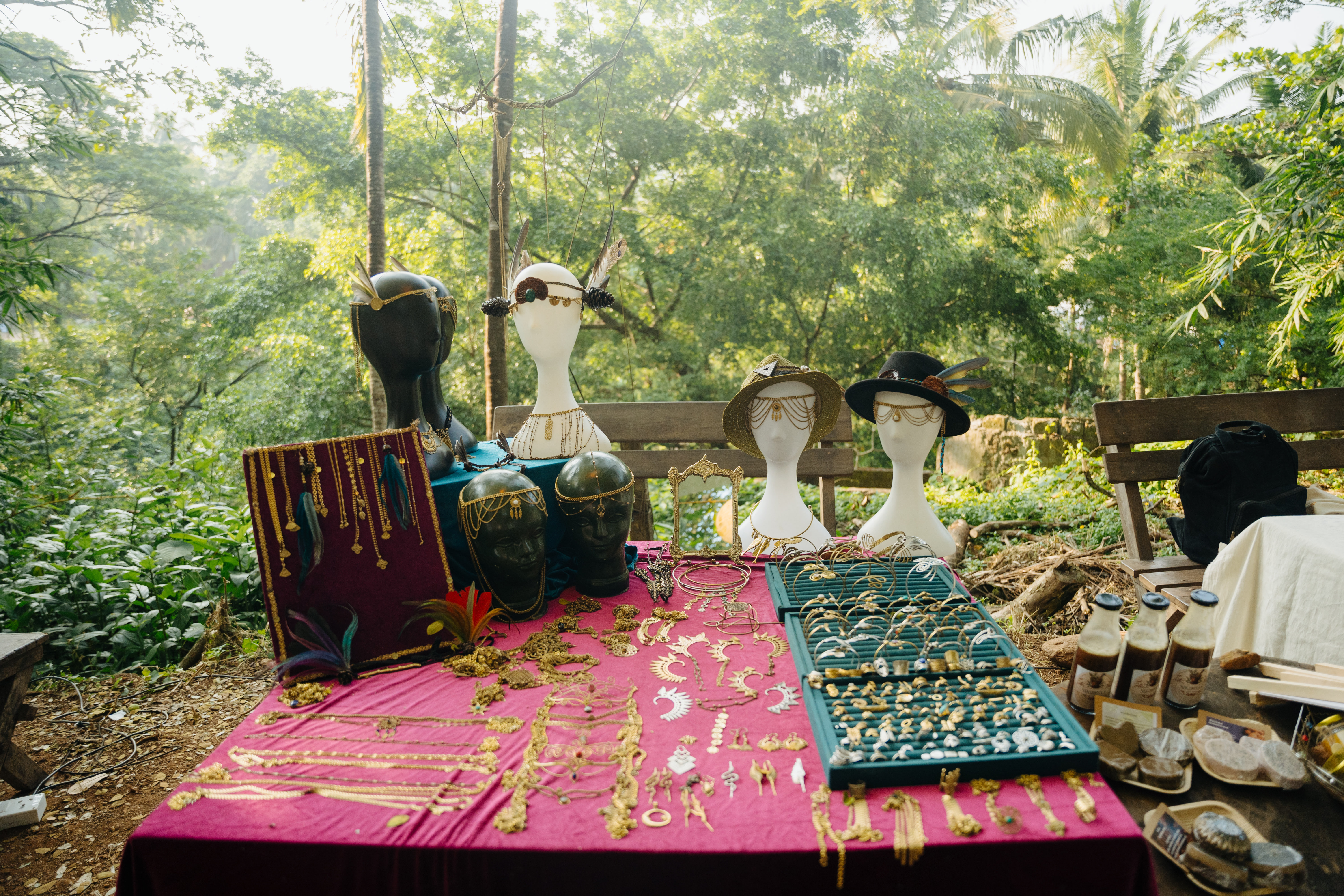 Moon Flea stall
